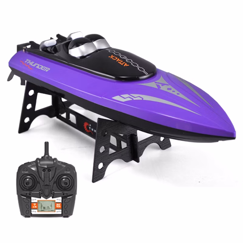 Yacht 2.4G Upgraded Version of 360 All Control Dual-Motor Remote Control Boat Radio Control High Speed 20km/H Racing RC Boat R/C Speed Boat