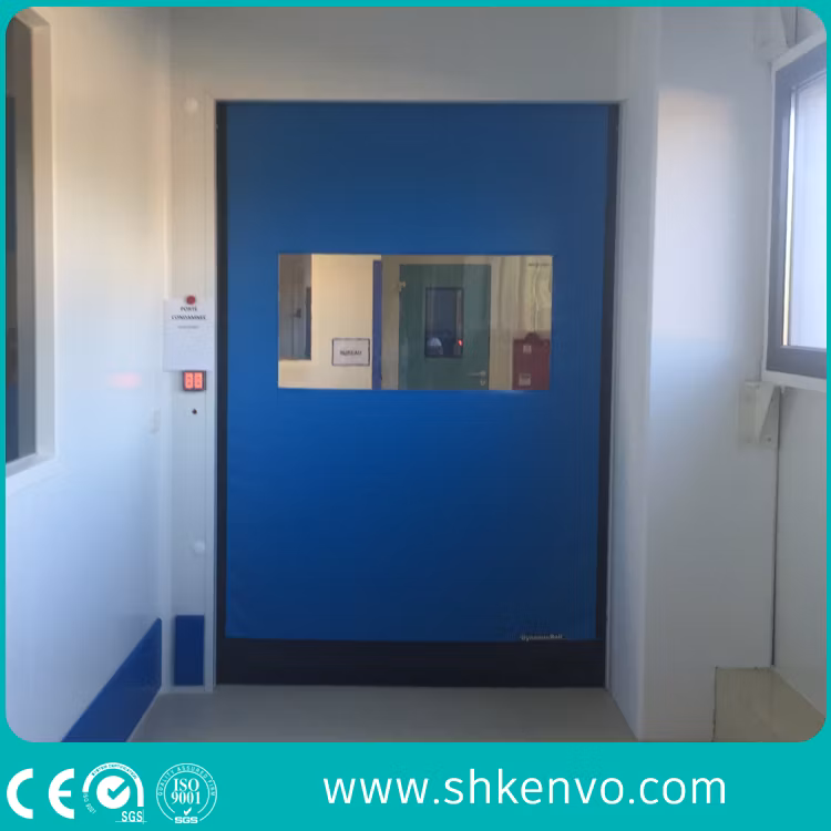 Industrial Automatic Self Repairing High Speed Rolling Doors for Warehouse or Loading Docks