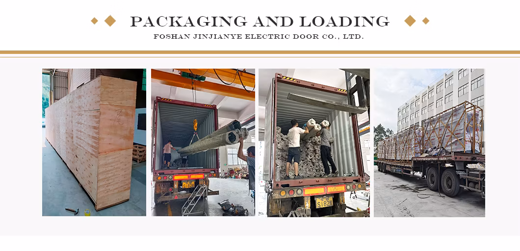 Insect-Proof High Speed Door Automatic Roller Shutter Fast Rolling Gate for Workshop