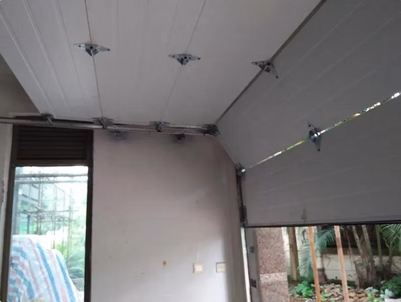 Cheap Factory Automatic Sectional Smart Overhead Steel Customizable Commercial Garage Door