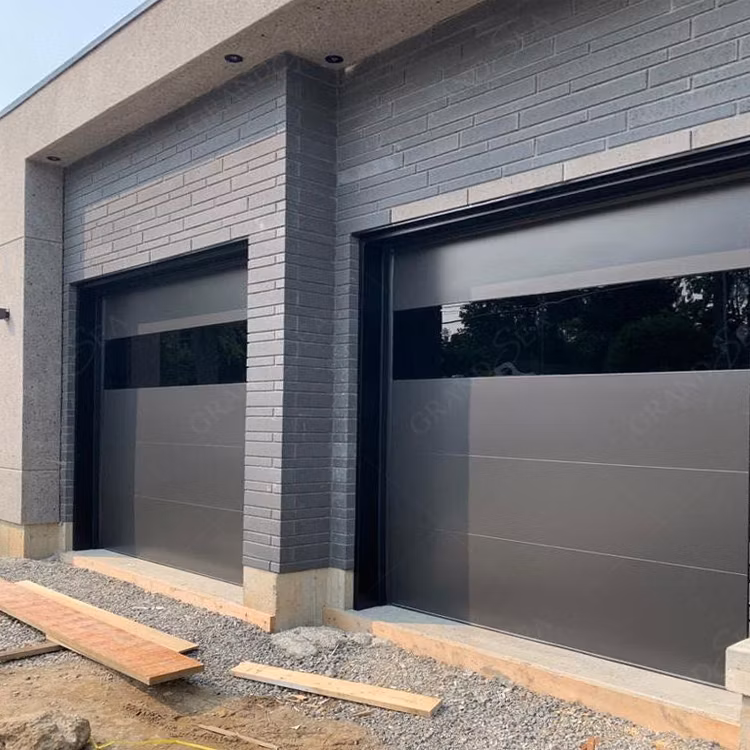 Industrial Door Manufacturer High Quality Automated Sectional Garage Doors Garage Lift up Overhead Doors