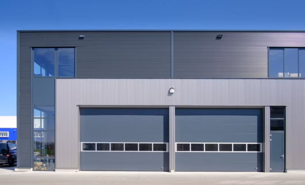Wholesale Sectional Cheap Automatic Remote Modern Steel Automatic Industrial Door
