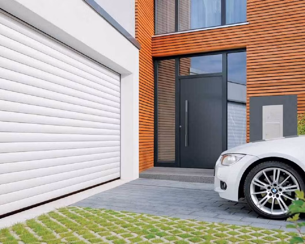 China Fast Speed Roll up Garage Door / Antitheft Rolling Shutter Door