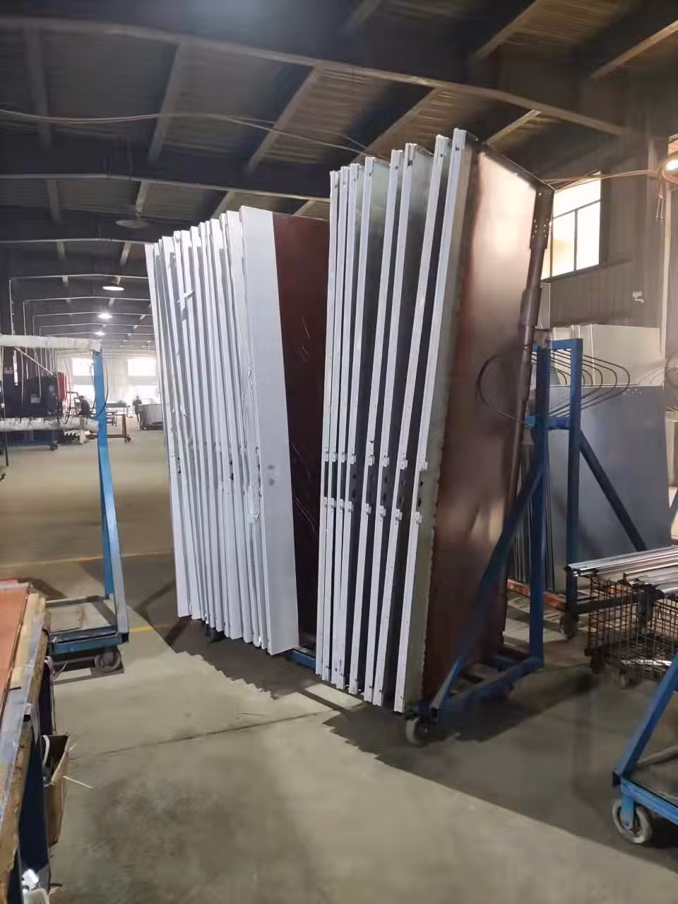 Steel Fire Escape Door Commercial Industrial Louver Door
