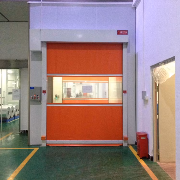 Automatic Fast Action PVC Industrial Remote Control Rapid Roller Door