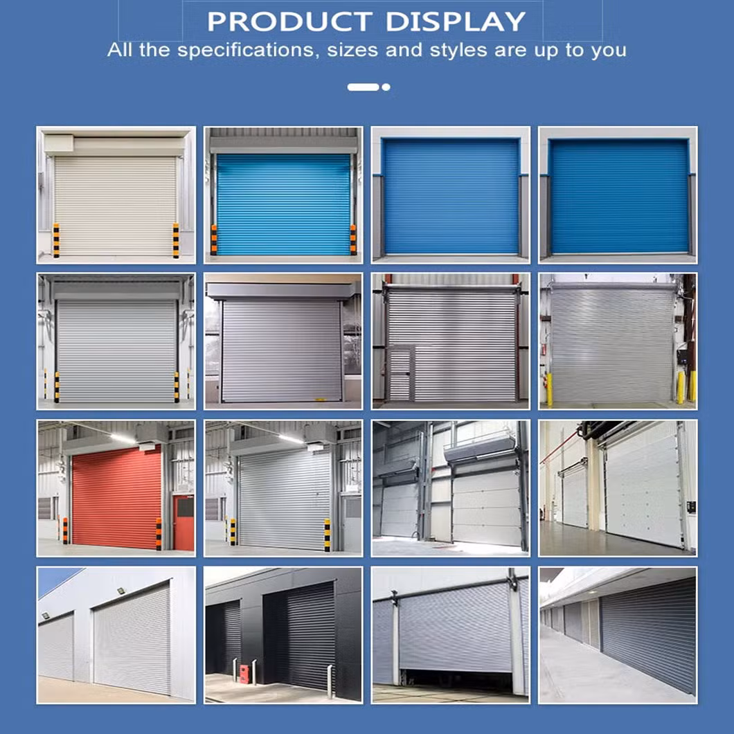 High Performance Aluminum Rolling Shutter Doors with Low Price