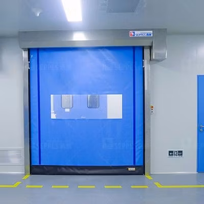 Design Advanced Automatic Innovation High Speed Roll up Zipper Roller Shutter Door for Warehouse
