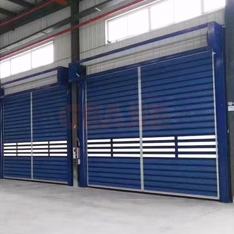 Logistics Park Channel Used Stable Servo High Speed Spiral Door