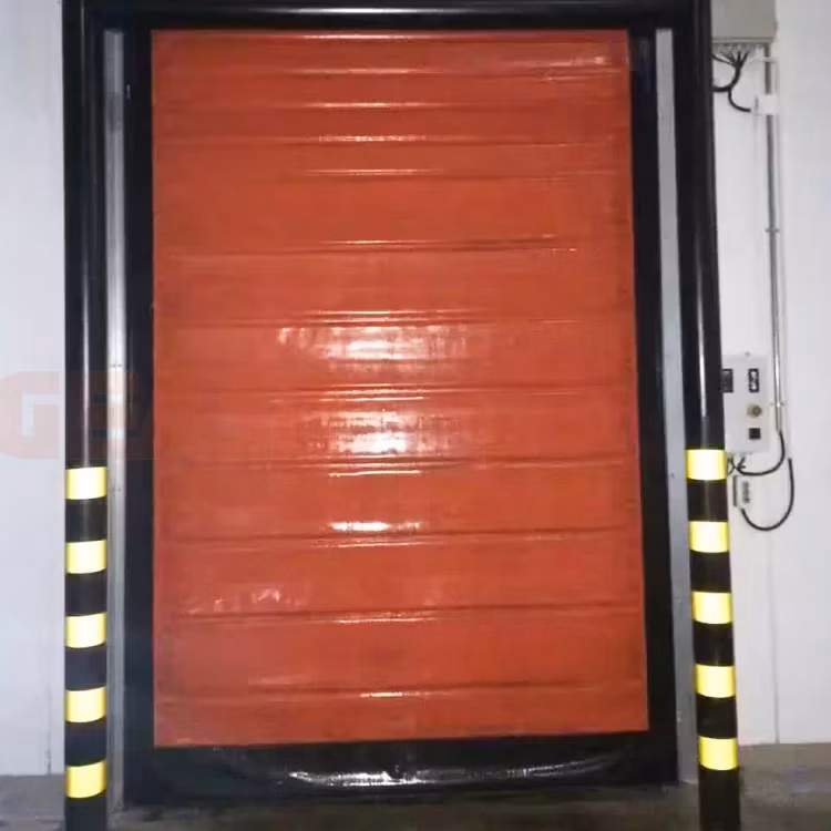 Industrial Automatic Thermal Insulated PVC Fast Acting Roller Shutter Doors