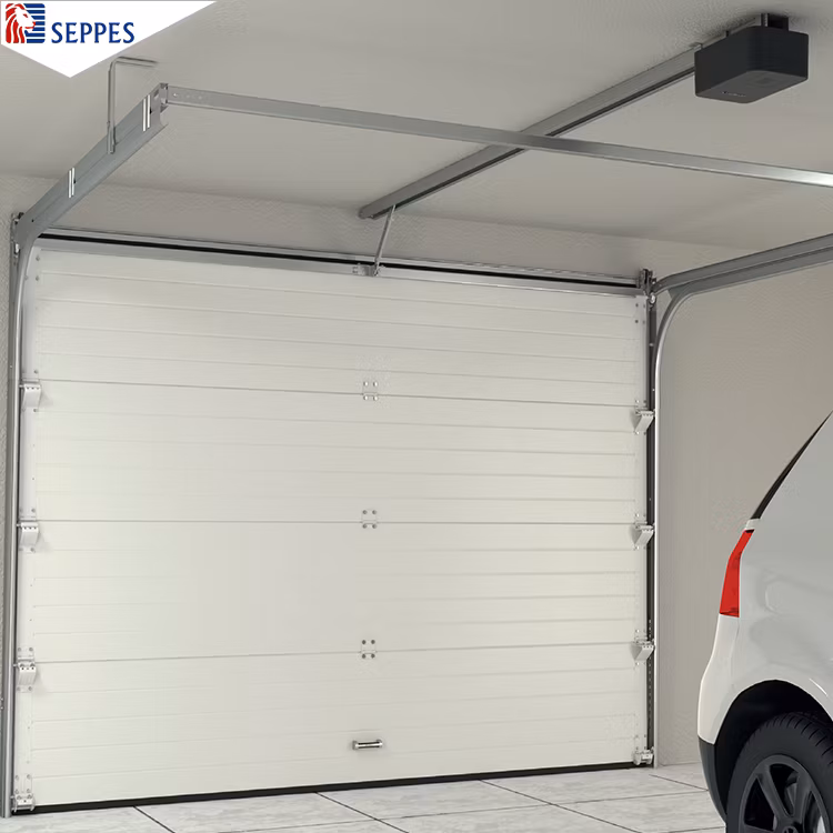 Electrical Commercial Steel Sectional Garage Door for Residential Areas