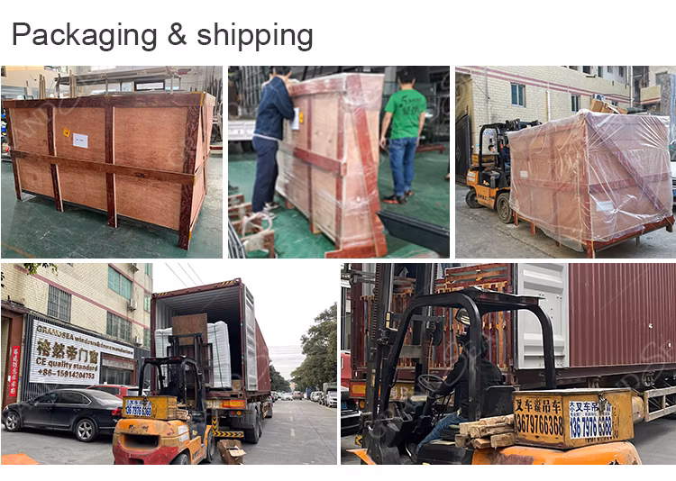 Industrial Door Manufacturer High Quality Automated Sectional Garage Doors Garage Lift up Overhead Doors