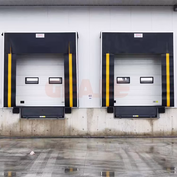 Industrial Warehouse Inflatable Dock Seals Retractable Insulated Dock Shelters