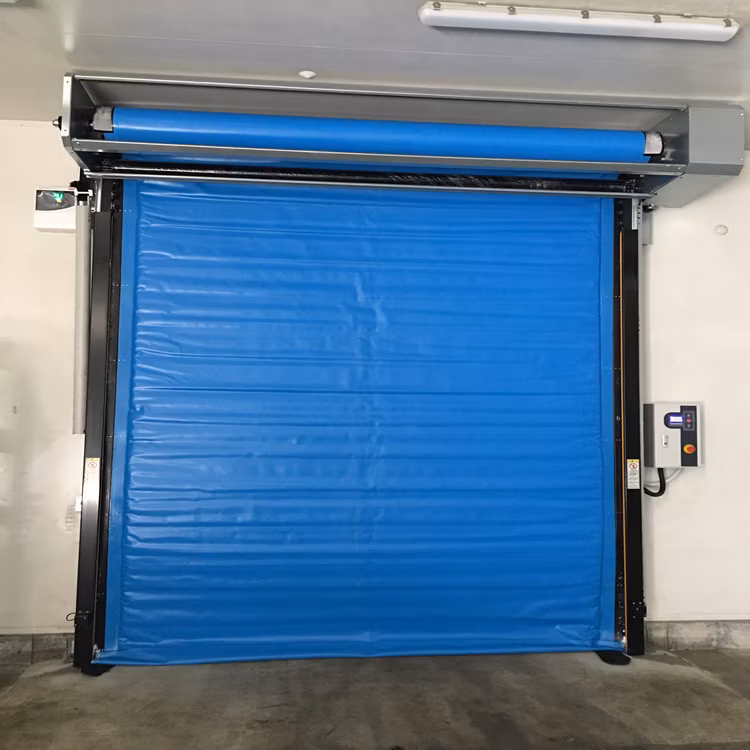 Cold Room Thermal Insulated High Speed Rapid Rolling Freezer Door
