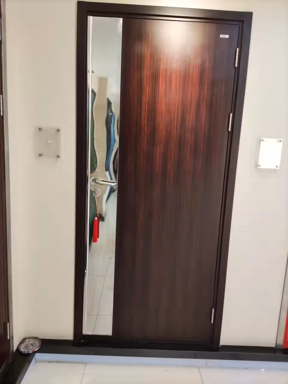 Steel Fire Escape Door Commercial Industrial Louver Door