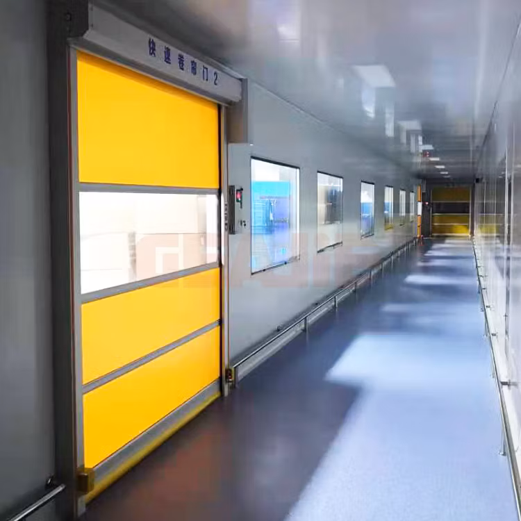 Supply Discount Rapid Action PVC Industrial Roller Shutter High Speed Door