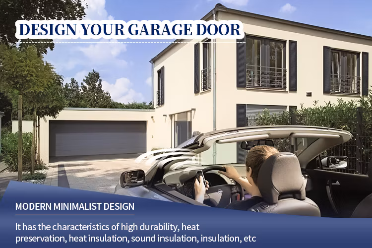Industrial Security Insulated House Garage Door Modern Aluminium Automatic Roller Shutter Door