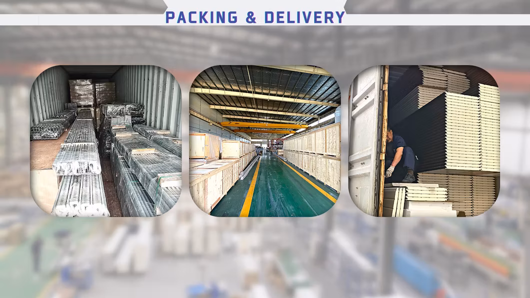 Automatic Industrial Motorized Overhead Sectional Door for Warehouse