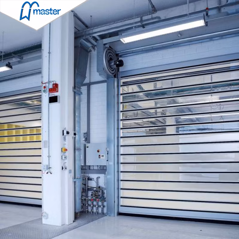 Wholesale Commercial Industrial High Speed Door Aluminum Spiral Roller Door