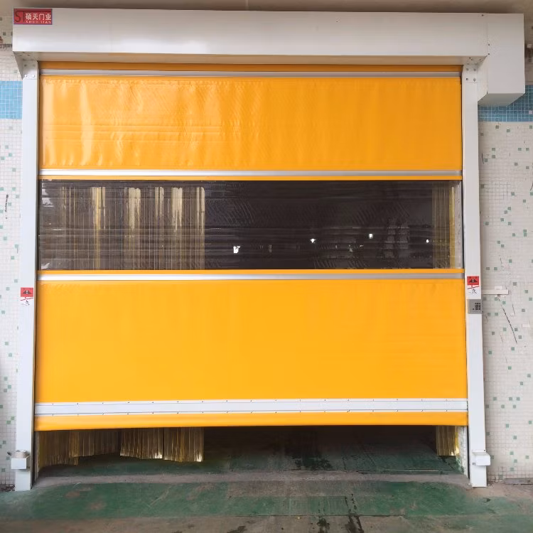 Automatic Fast Action PVC Industrial Remote Control Rapid Roller Door