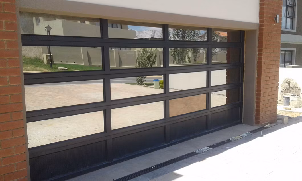 Sixinalu Construction Material Building Material American Standard Modern Style Security Steel Structure Metal Garage Door