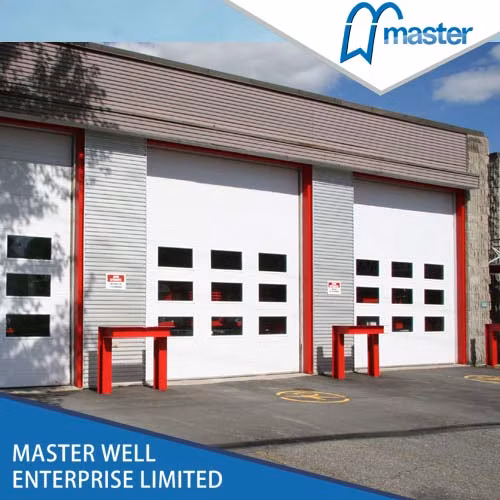 Industrial Vertical Lifting Automatic Overhead Sectional Garage Door
