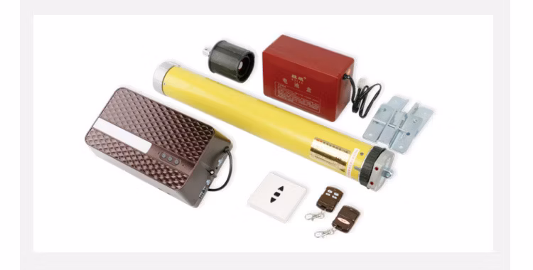 Industrial Automatic Motorized Rolling Aluminum Alloy Roll up Overhead Roller Shutter Garage Door for Warehouse