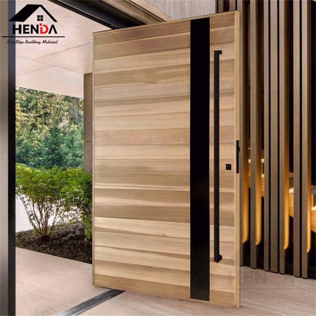 10% off Modern Aluminum Entry Interior Exterior Main Front Wrought Iron Single Double Gate Garage Entrance Security Metal Iron Glass New Steel Pivot Door
