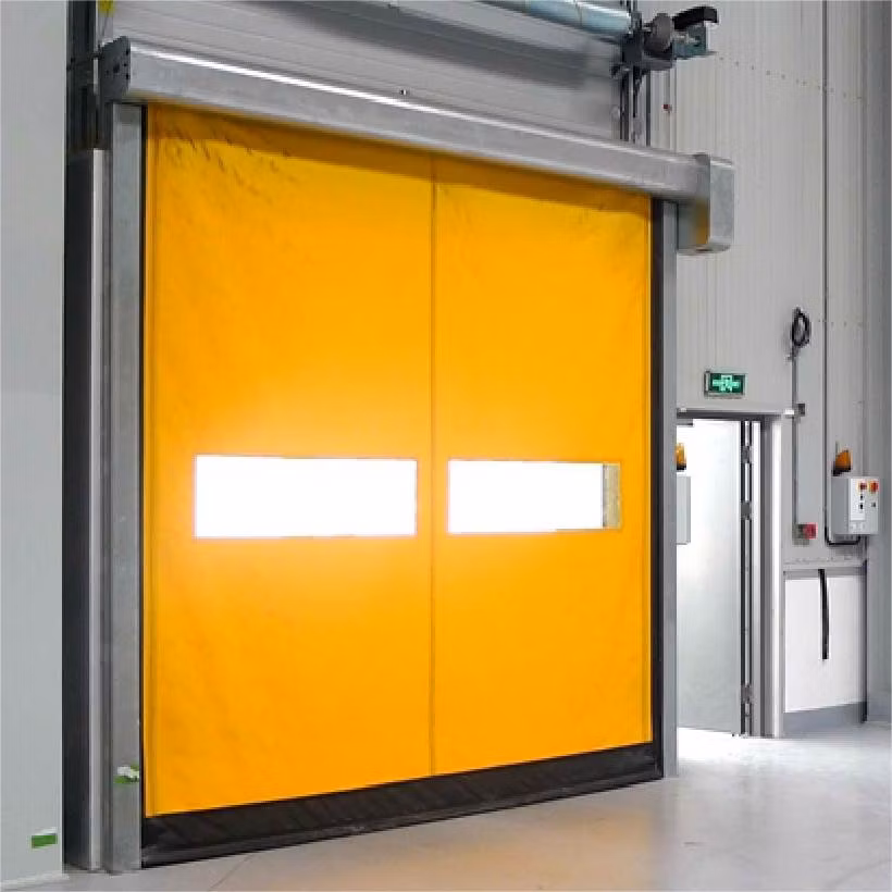 Design Advanced Automatic Innovation High Speed Roll up Zipper Roller Shutter Door for Warehouse