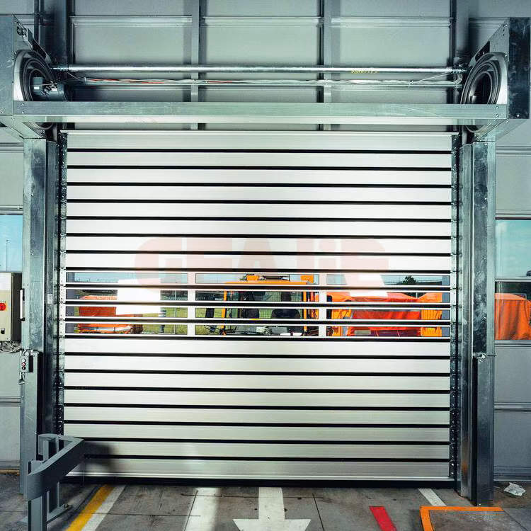 Logistics Park Channel Used Stable Servo High Speed Spiral Door