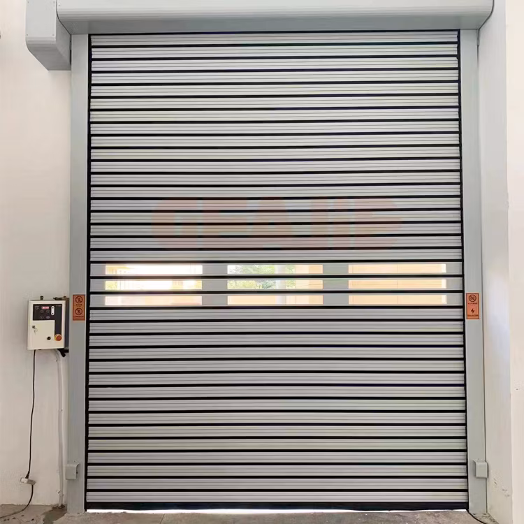 Logistics Park Channel Used Stable Servo High Speed Spiral Door