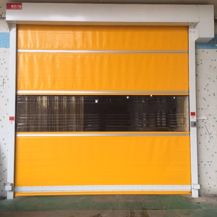 Fabric PVC Material Industrial Automatic Opening and Closing High Quality High Speed Door