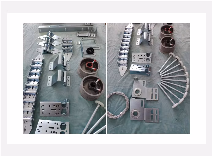 Galvanized or Stainless Steel Overhead Vertical Metal Roller up Shutter Garage Door