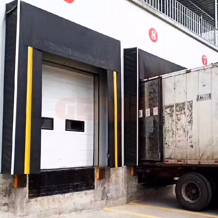 Industrial Warehouse Inflatable Dock Seals Retractable Insulated Dock Shelters