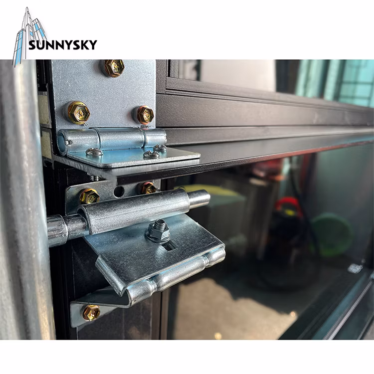 Modern Disign Automatic Metal Sectional Aluminum Glass Overhead Roller Shutter Industrial Steel Garage Door
