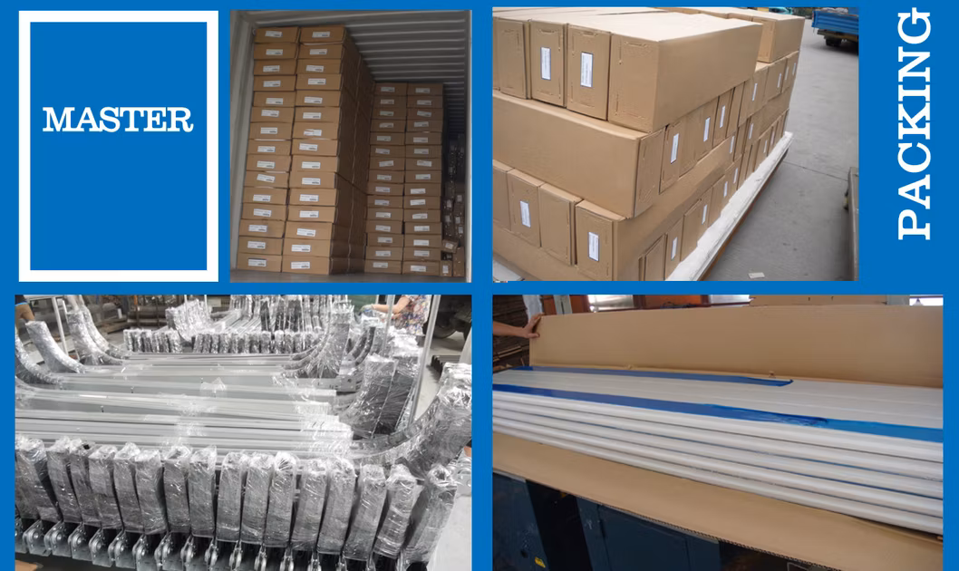 Master Well Top Selling Automatic Overhead Warehouse Dock Door Sandwich PU Foaming Insulated Panel Sectional Industrial Doors