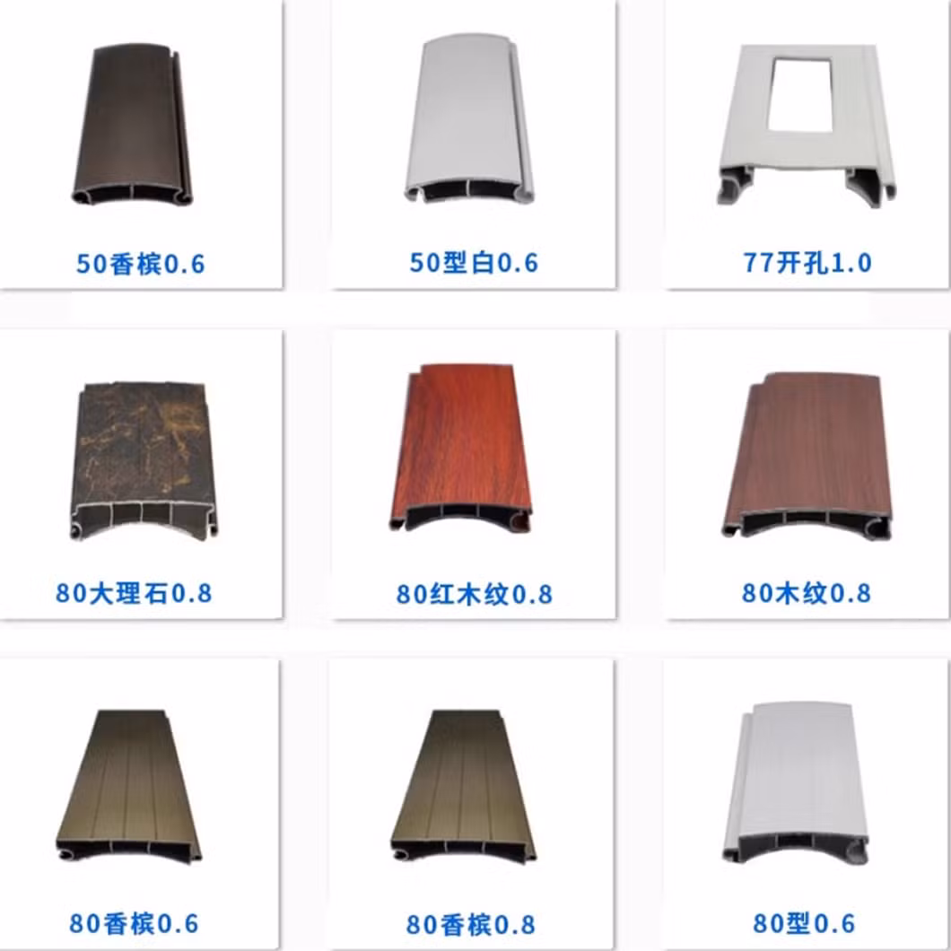 High Performance Aluminum Rolling Shutter Doors with Low Price