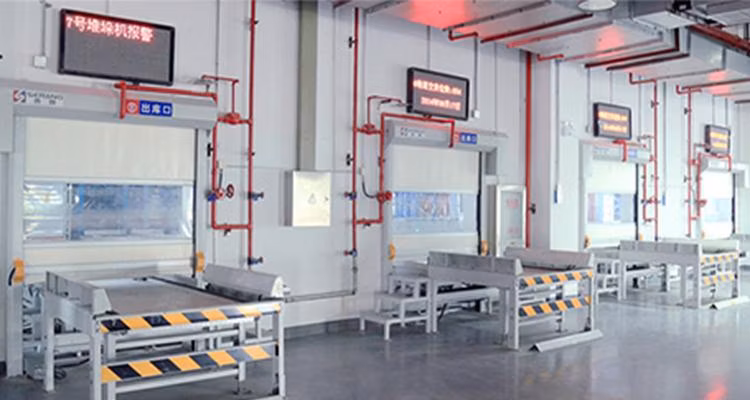 Insect-Proof Dust-Proof High-Speed Doors USA Fast Doors for Chewing Gum Processing Plants