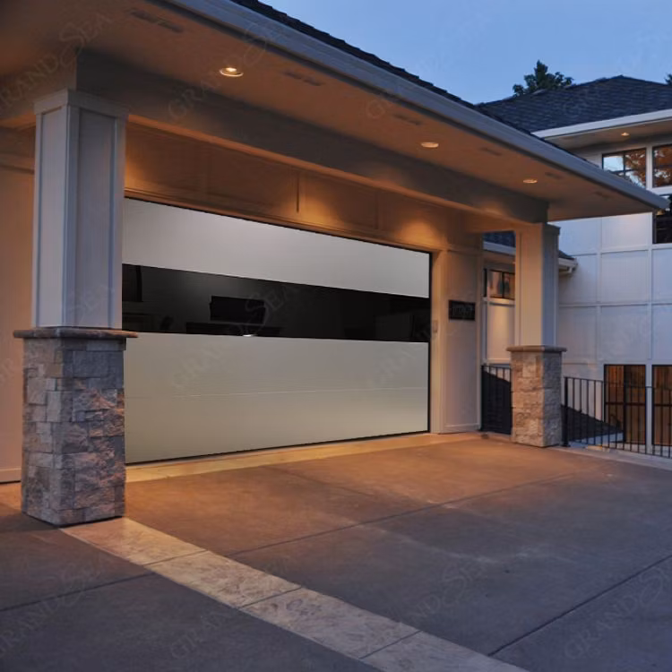 Industrial Door Manufacturer High Quality Automated Sectional Garage Doors Garage Lift up Overhead Doors