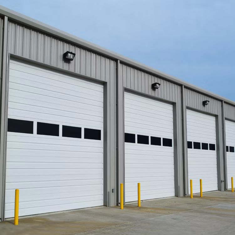 Cheap Modern Garage Doors Custom Residential Automatic Industrial Sectional Aluminium Panels Garage Door