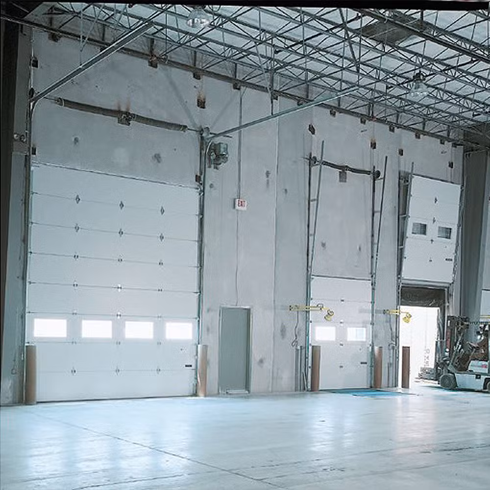 Factory Price Customize Sliding Rolling Gate Remote Control Aluminum Wood Steel Security Automatic Garage Door Motor Garage Door