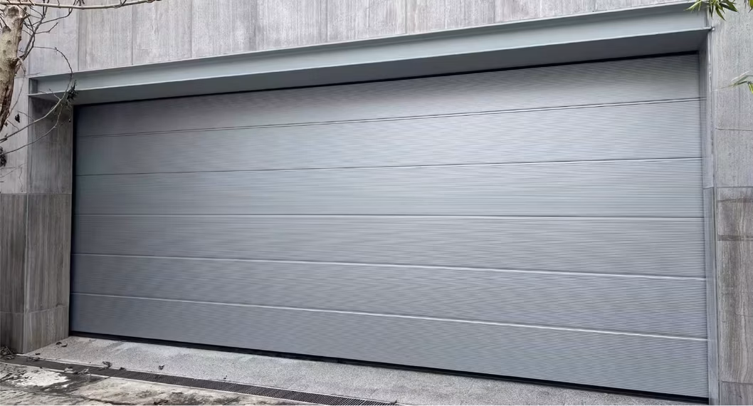 Electrical Commercial Steel Sectional Garage Door for Residential Areas