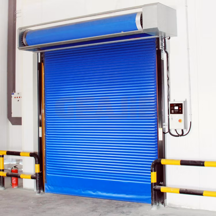 Industrial Automatic Thermal Insulated PVC Fast Acting Roller Shutter Doors