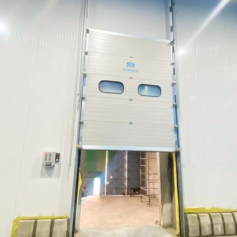 Automatic Industrial Vertical Lift Sectional Overhead Door for Logistic Warehouse/Factory