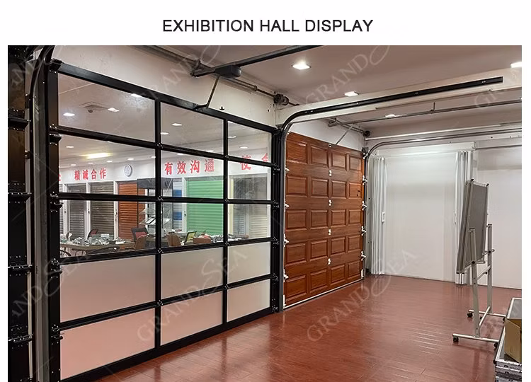 Industrial Door Manufacturer High Quality Automated Sectional Garage Doors Garage Lift up Overhead Doors