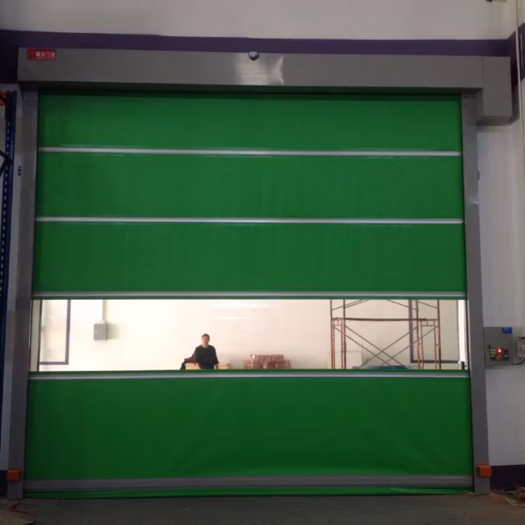 China Interior Rapid Roll up Automatic Speed Ce Certificated Rapid Speed Warehouse Lift Door