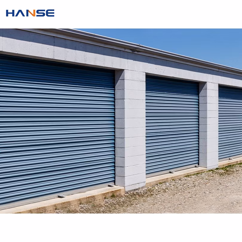Custom Made Modern Design Commercial Factory Production Workshop Thermal Insulated Sectional Industrial Roller Shutter Door