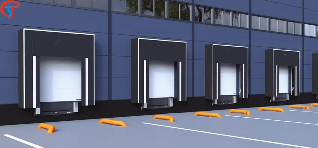 PU Foam Security Commercial Industrial Sectional Steel Doors