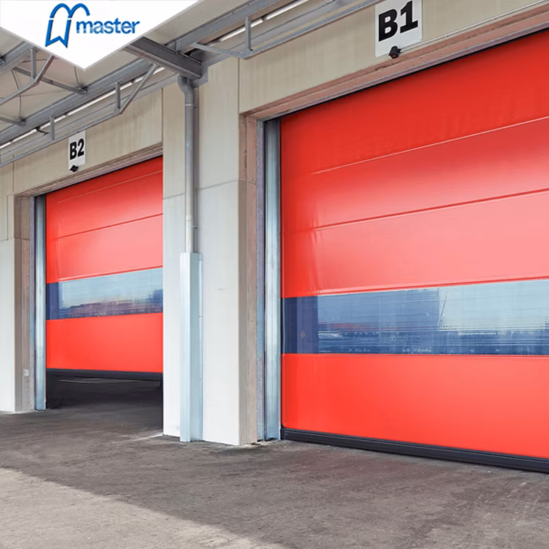 Commercial Automatic Overhead Steel Insulated Vertical Lift Metal Sectional Industrial Doors