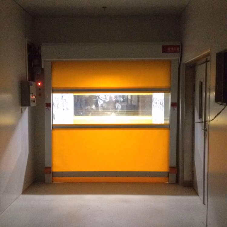 PVC Fabric Dust-Proof Fast Opening Rapid Action Industrial Doors
