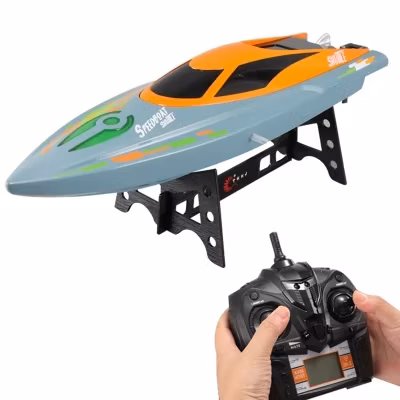 Yacht 2.4G Upgraded Version of 360 All Control Dual-Motor Remote Control Boat Radio Control High Speed 20km/H Racing RC Boat R/C Speed Boat